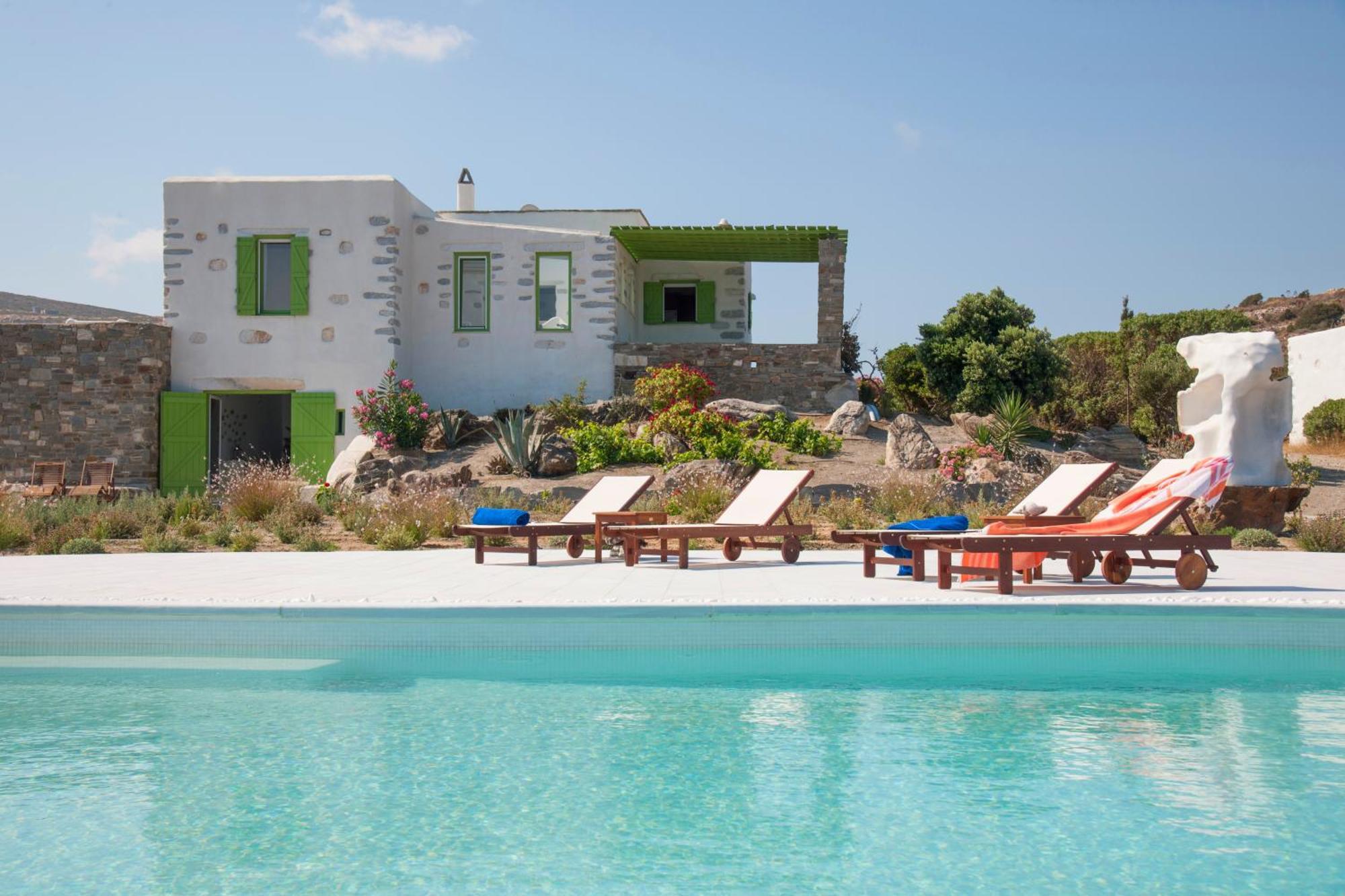 Villa Aeolos With 2 Private Pools Sarakiniko  ภายนอก รูปภาพ